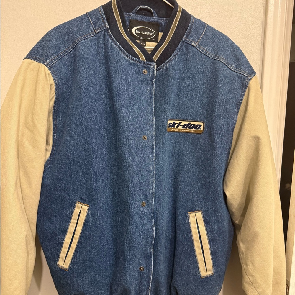 Ski‑Doo Me n’s Snowmobile Jacket Black Waterproof Size M